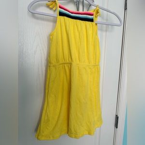 Epic Threads cotton gauze crochet yellow dress, size  , excellent condition